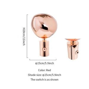 Melt floor and table lamp