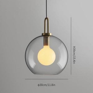 Glass Pendant Light