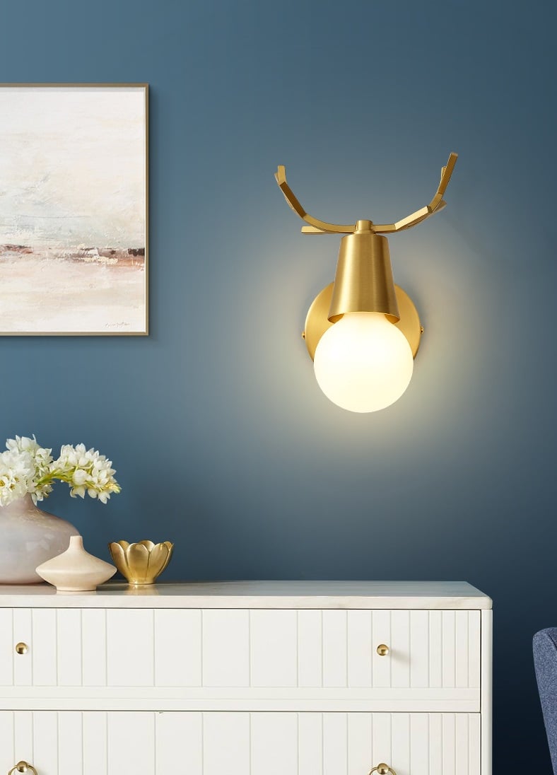 Copper Creative Wall Lamp