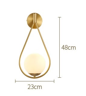 Copper Creative Wall Lamp